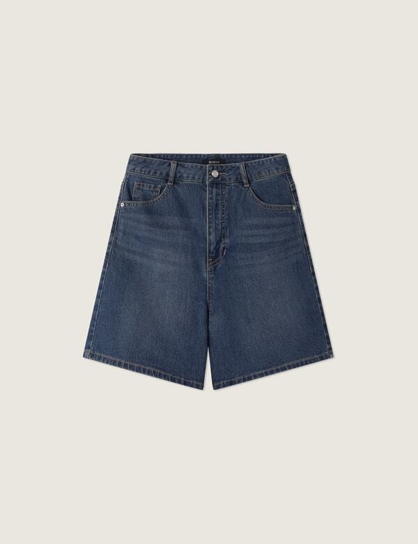 ROEM Basic Denim Shorts Rmtjg26G11