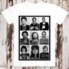 Promi Polizeifoto Rockstars Retro Cool Vintage Unisex T-Shirt 8304