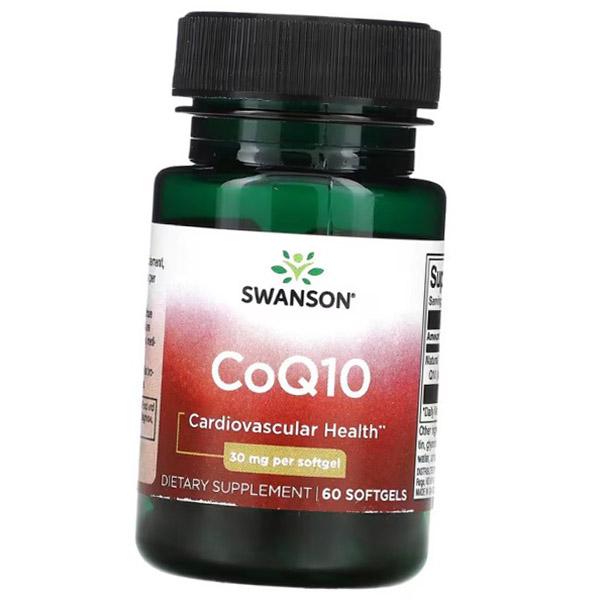 

Коэнзим Q10, CoQ10 30 Soft, Swanson 60гелкапс (70280059) 60softgels