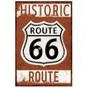 USA Route 66 Metal Signs Wall Poster Plaque Warning Sign Vintage Iron Painting Decoration for Home Cafe Living Room Club Bar