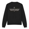 Top Gun Unisex Adult Monotone Logo Sweatshirt