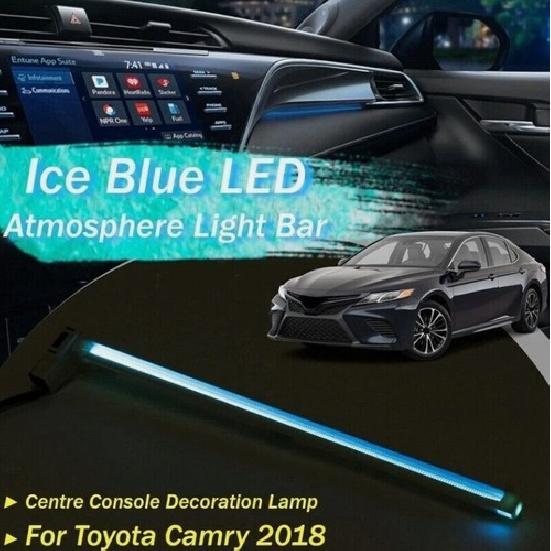 Interior LED Center Console Ambient Light For Toyota Camry 2018