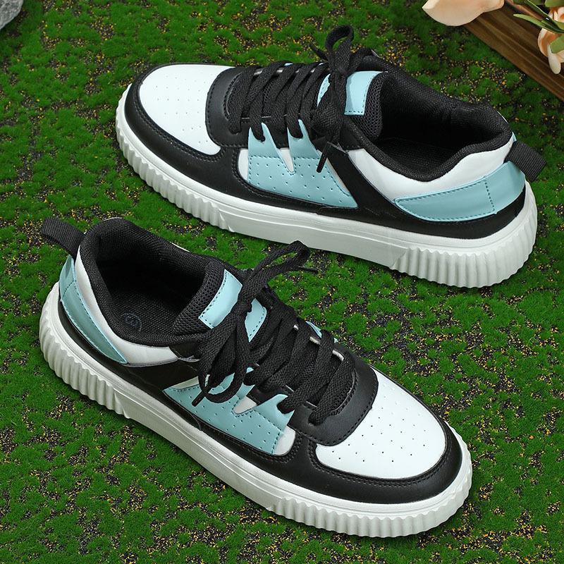 Women's Board Shoes Low-top Casual Sneakers Men PU Leather Running Walking Sports Shoes Classic Fitness Platform Shoes