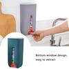 Wall Mounted Garbage Bags Storage Box Home Kitchen Plastic Pouch Case Space Saving Organizer