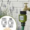 Display LCD Contatore Digitale di Flusso d'Acqua Impermeabile IPX6 Contatore Elettronico dell'Acqua Prato Giardino