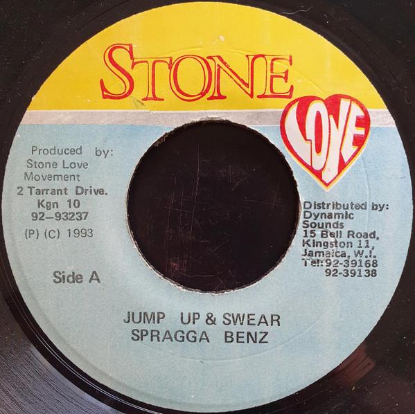 

7-дюймовая пластинка SPRAGGA BENZ - Jump Up & Swear NONE Stone Love 1993 Ямайка Регги, Ска и Даб Б/У