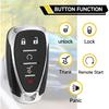 Key Fob Replacement Fits for Chevy Blazer Camaro Trailblazer Traverse    2024 Smart Car Proximity Keyless Entry Remote Control HYQ4ES 433Mhz 13522891