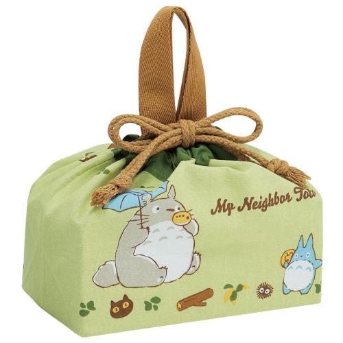 Skater Lunch Box Lunch Drawstring Bag Ghibli Totoro Nekobus Boys Girls KB7C