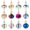 Christmas Ornaments Glass Symphony Crystal Pendant Diy Christmas Tree Decoration Pendant Decorative Ball Glazed Beads
