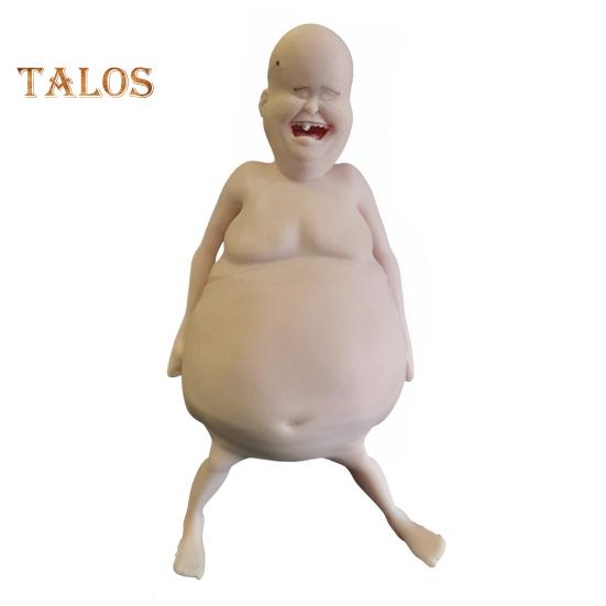 

Лысый детский сжимающий мячик для снятия стресса, уродливый детский щипок, сенсорная игрушка для детей, подростков, взрослых, мягкий антистрессовый мячик, успокаивающая игрушка-непоседа E