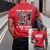 Fashionable Round Neck Short Sleeve Work Clothes Printed Tops For Mens Summer Tops