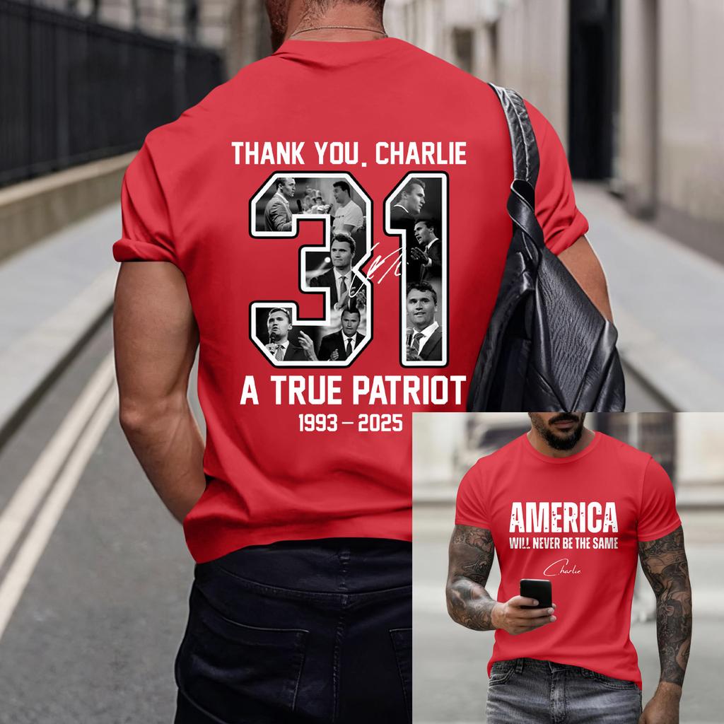 Fashionable Round Neck Short Sleeve Work Clothes Printed Tops For Mens Summer Tops