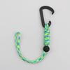 Outdoor Tactical Carabiner Keychain: Emergency Paracord Lanyard with Anti-Loss Buckle