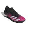 Adidas Predator Freak .3 Comfortable TF (Rubber Studs) Non-Slip Durable Soccer Shoes Men Soccer Shoes Black Pink FW7520