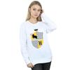 Harry Potter Womens/Ladies Hufflepuff Shield Sweatshirt