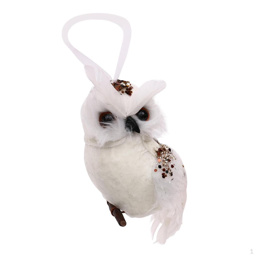 Owl Figurine Patio Wedding Party Hanging Decor Props