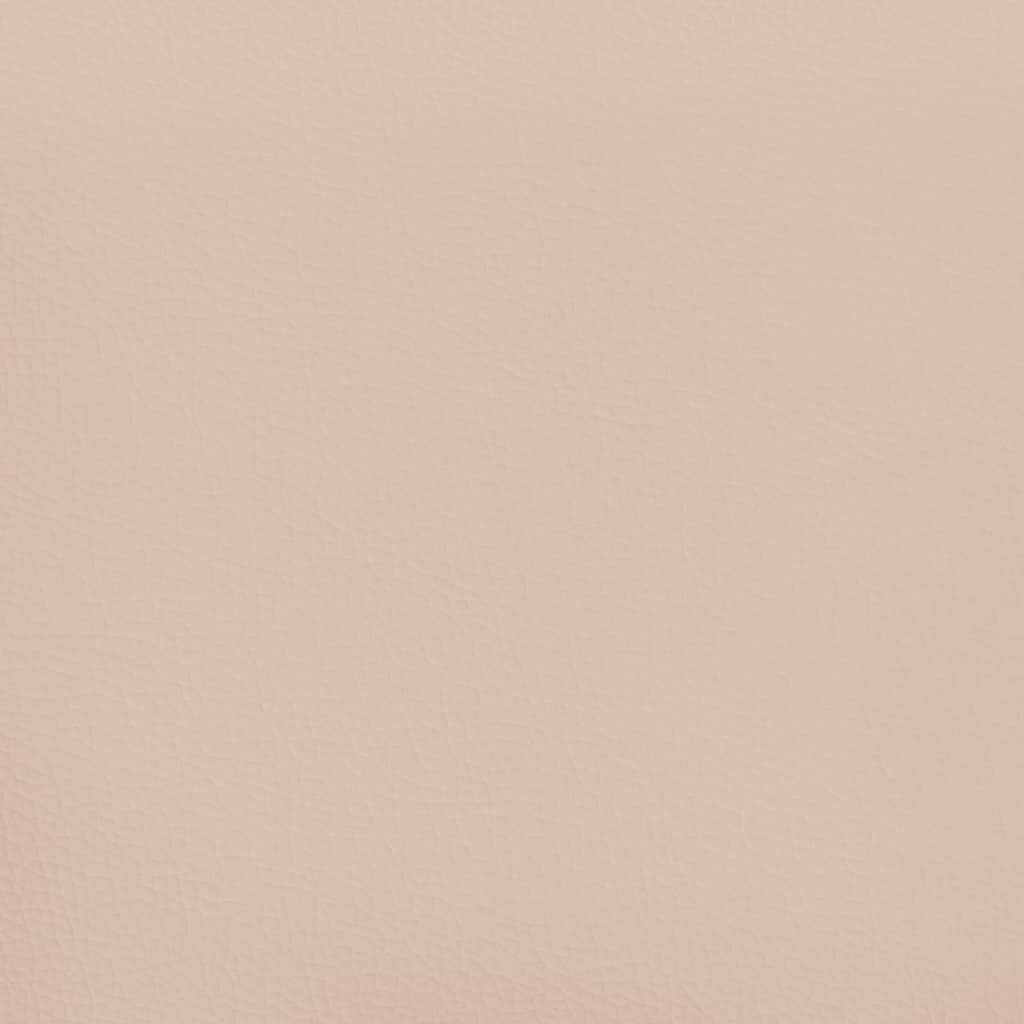 Vidaxl Rama Łóżka Z Zagłówkiem Bez Materaca, Cappuccino, 160X200 Cm