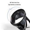 Unisex Waterproof PVC Snorkeling Mask with HD Tempered Glass & Wide Field of View