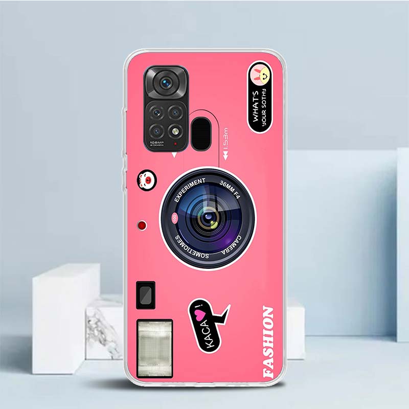 Fashion Classic Camera Lens Cover for Xiaomi Redmi Note 15 14 13 12 Pro Plus Phone Case 14S 11S 11T 11E 10S 10 4G Pattern Shell