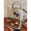 Schoolbag1011 Spring and Summer New Backpack Sweet Niche Commuting British College Retro Mini Backpack Messenger Bag Bag