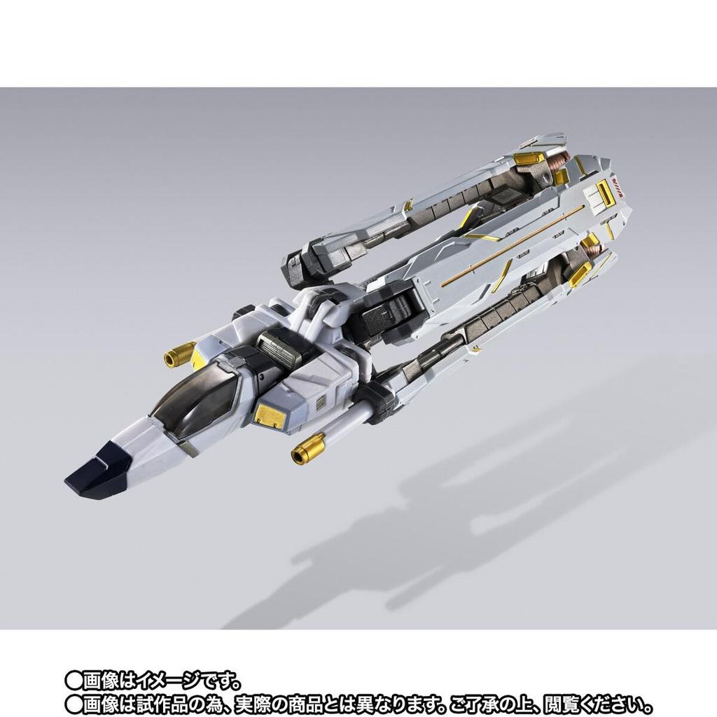 Mobile Suit Crossbone Gundam METAL BUILD Crossbone Gundam X1 Half Cross Pilot ABS PVC Diecast 180mm Figurka (Wersja Kincadeu) & & Około. Wstępnie pomalowany