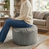 Unstuffed Bean Bag Cover Large Capacity Pouf Cover Non-Slip Sofa Footstool Cover  Corner