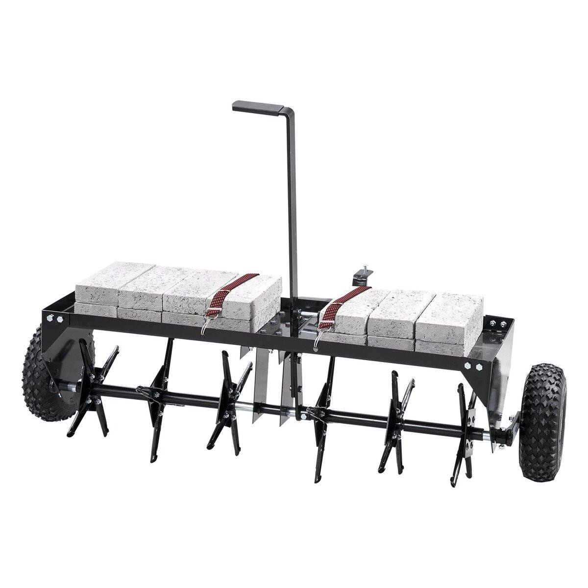 Buying Solutions, MB 40  Aanhangbare Steekbeluchter met Universele Trekhaak Gazonbeluchter Aanhangbaar