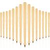 Zonon 15 Pieces Wood Baseball Bat Pens Black Ink Brown Ball Wood Bat Writing Pens Baseball Birthday Party Sports Party Favors Supplies Goodie Bag