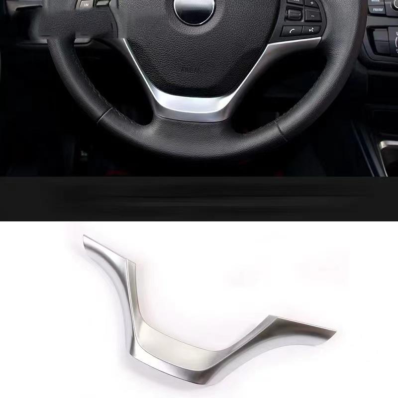 Anwendbar 13–19 BMW 1 3er F20 F30 F34 3GT Lenkradknopf-Aufkleber, Kohlefasermuster