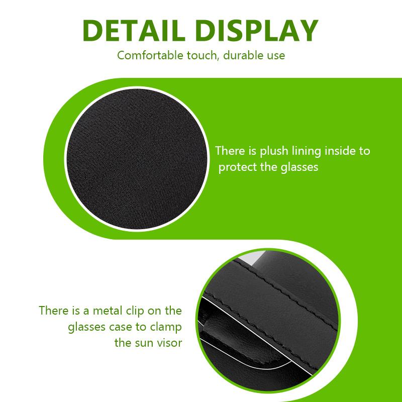 Valve Stems Caps Car Visor Glasses Clip Auto Master Driver Sunglasses Storage Rack Accessories For Volkswagen VW Passat Golf 4 5NI9