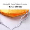 Breathable Bull Horn Shaped Dog Hat Decorative Dog Halloween Headwear  Cosplay Party