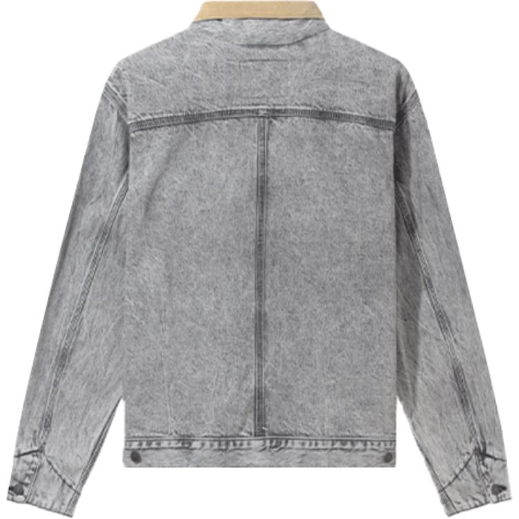 Levis Vintage Lapel Denim Jacket Unisex jackets Gray A0640-0001