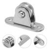 4Pcs/Set Steel DIY Silent Pulley High-quality Lifting Pulley Sturdy Fixed Load-bearing Capacity Small-sized