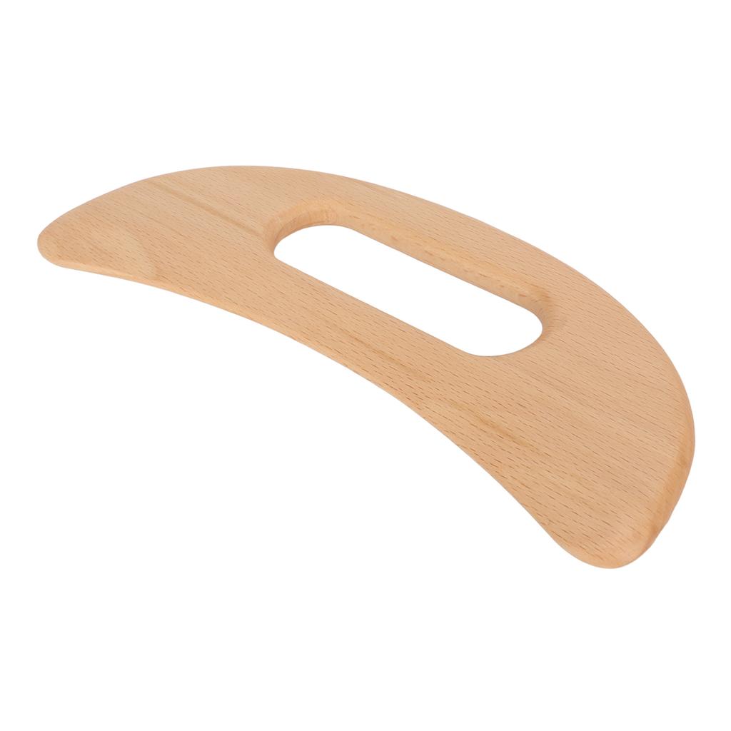 3 Stück Holz Gua Sha Brett Fein poliert Buche Sicher Glättend Kraftsparend Holzschabewerkzeug für Arme Beine Rücken
