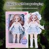 30cm Doll Princess Set 23 Joints 3D Real Eyes Doll Girls Boutique Accessories Toys