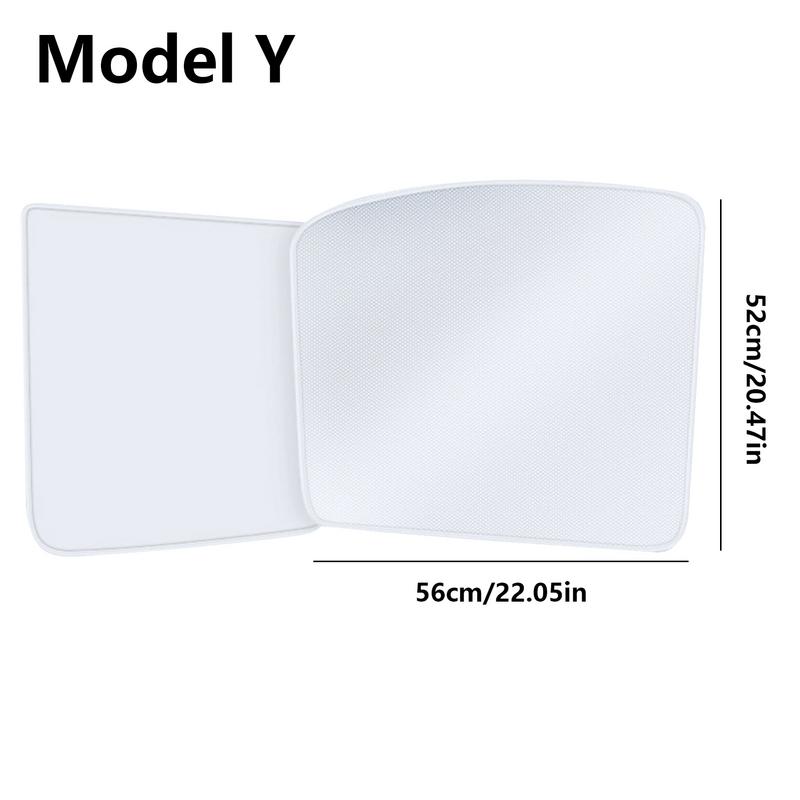 Auto Sunroof Sun Shade For Tesla Model 3/Y Quick Install Car Sunshade Heat Resistant Car Sun Visor Vehicle Accessories