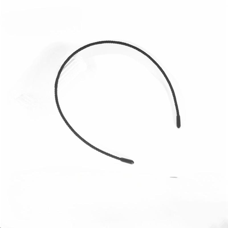 

A Stylish Ultra-Thin Women S Headband, This Black Seamless Invisible Accessory Is Perfect for Daily Use, Face Washing, And Sports Activities чорний