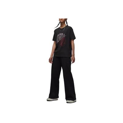 Novelty Comfortable Fashion Soft Versatile Casual Pants Women Bottoms Black IB7040-010