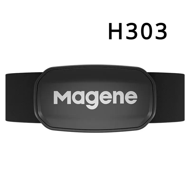 Magene H303 H603 H803 Пульсометр Датчик движения Двойной ANT Bluetooth С нагрудным ремнем Велокомпьютер Wahoo Garmin Спорт H303