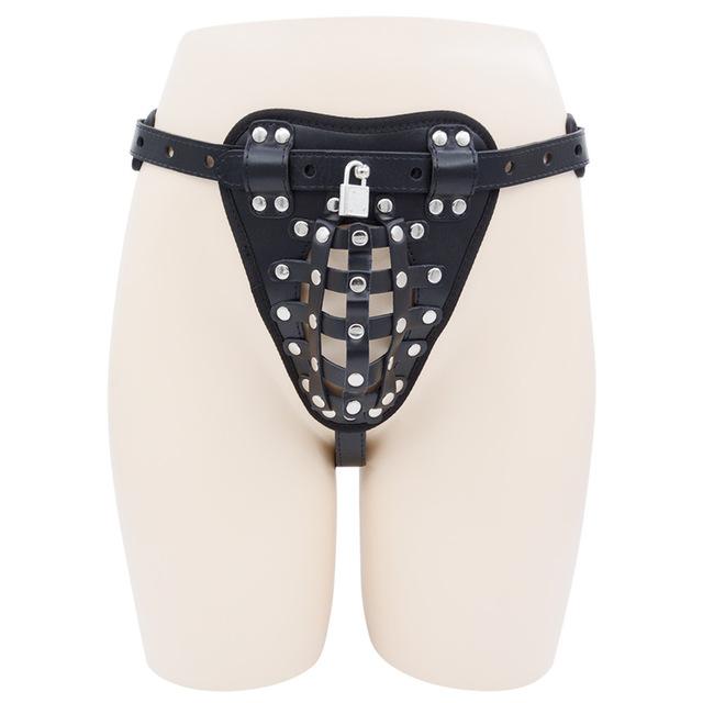 Male Chastity Pants Sexy Lingerie Panties Harness Leather Thong Underwear Bdsm Bondage Restraint Erotic Sex Toys for Women Men