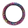 Leopard Fur Steering Wheel Cover 38cm Car Steering Wheel Cover Steering Wheel Cover  Vehicle Wheel