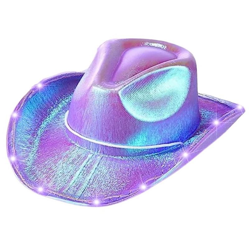 

Portable Denims Hat Outdoor Sports Hat Running Night Hat Evening Party Accessory for Music Festivals and Gatherings