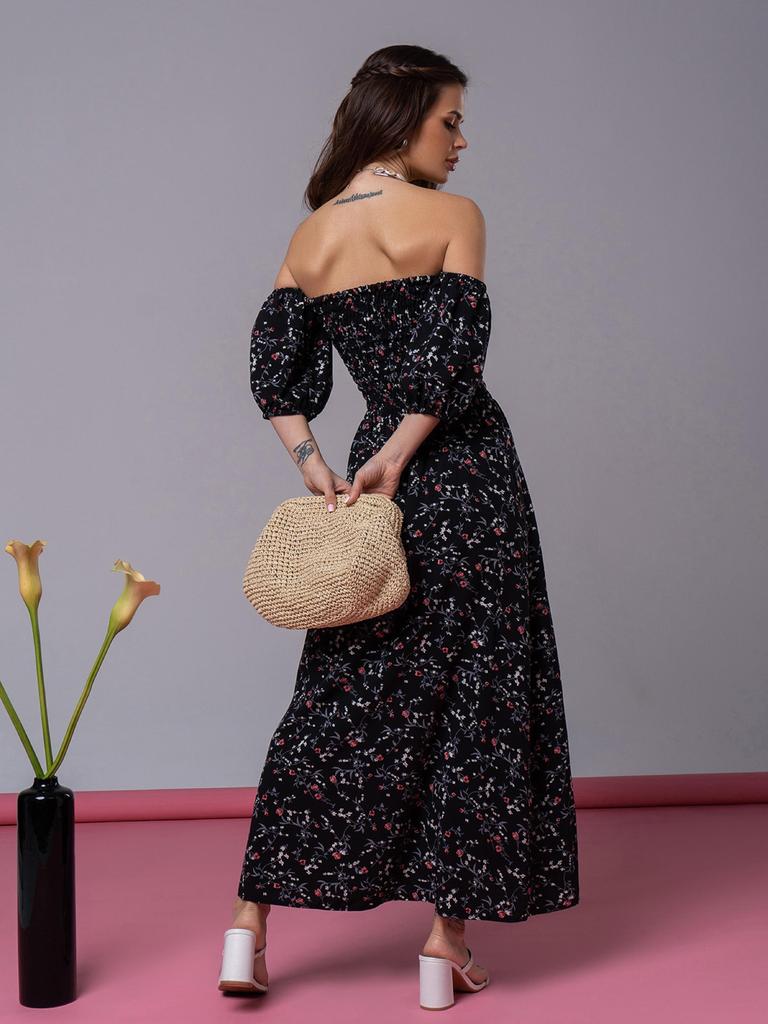 Long Dress with Two Slits ISSA Plus