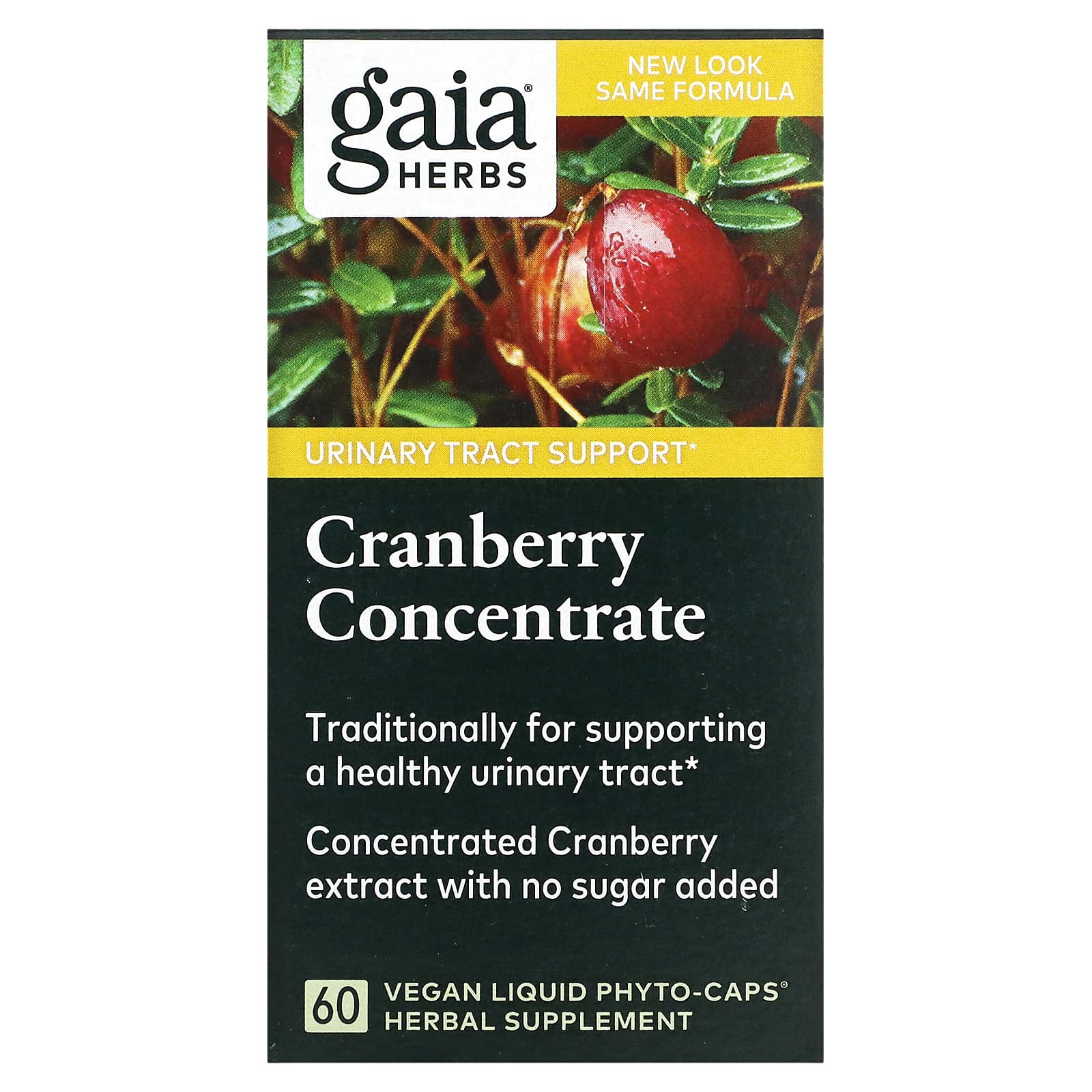 

Gaia Herbs, Cranberry Concentrate, 420 mg, 60 Veggie Liquid Phyto-Caps