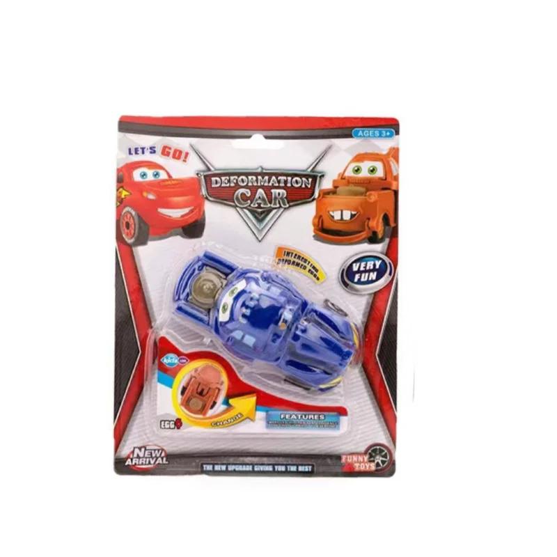 Disney Toy Story Cars Action Figure Transforming Car Lightning Mcqueen Children Racing Car Deformed Eggbirthday Christmas Gift
