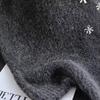 sequined cardigan knitted vest for women's early spring new lazy high-end sense stacked vest vest for women