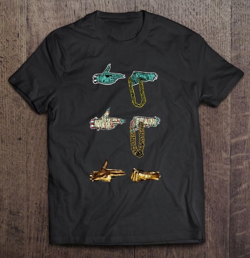 

Коллекция Run The Jewels Подарок для фаната Черные Мужчины S-234XL Футболка BL034 Унисекс Футболка L