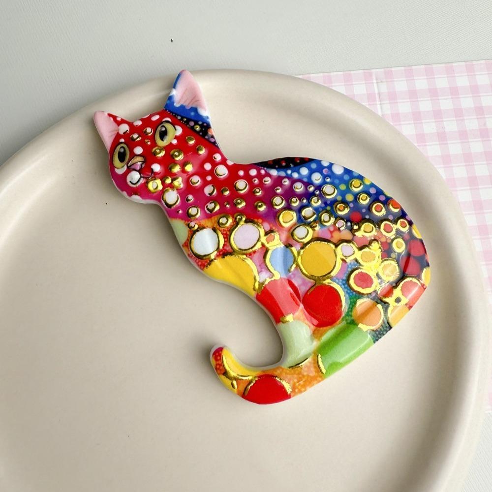 Cute Hot Stamping Sticker Cartoon Refrigerator Magnetic Stickers Fridge Magnets  Tourism Souvenirs