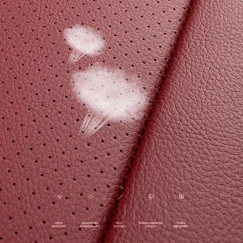 Premium Car Seat Covers For Toyota Corolla 2014 2015 2016 2017 2018 Protector Seat Cushion Waterproof Leather  Automotive Parts
