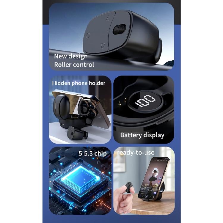 Small Wireless Controller Fast Page Turning Responsive Touch Travel Reading Accessory Upgrades for Electronic Books